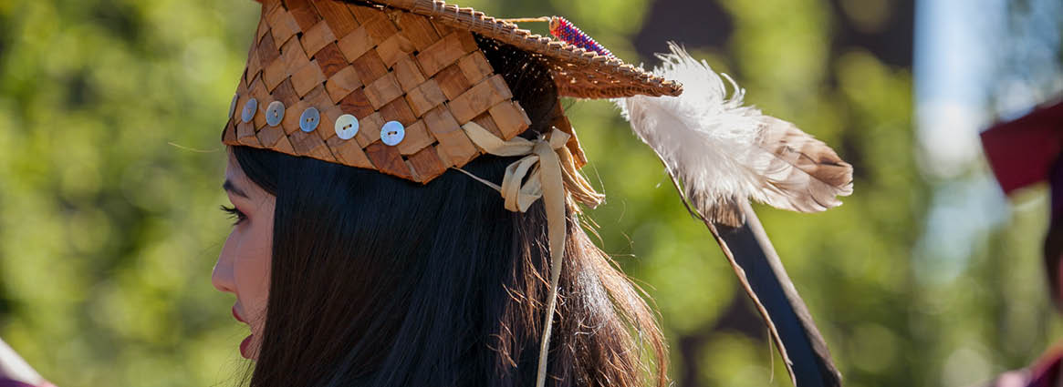 Grad Cap with Feather