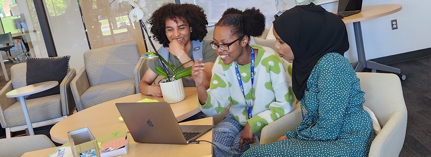 students in the Writing Center