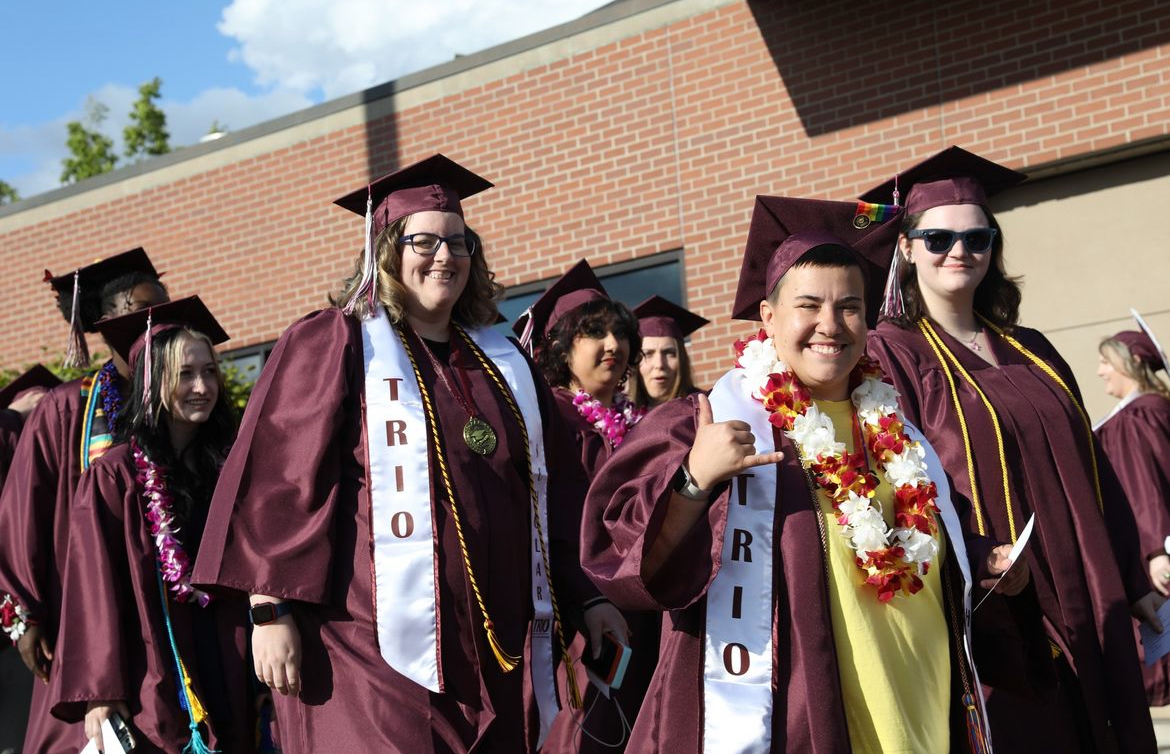 Group of TRIO Student Graduates