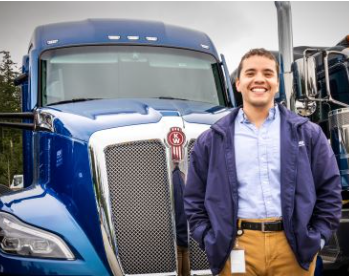 Manny with truck